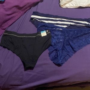 Sexy new panty bundle. 2 4x (1 NWT, 1NWOT). 1 sport lane bryant thing 26/28 NWT